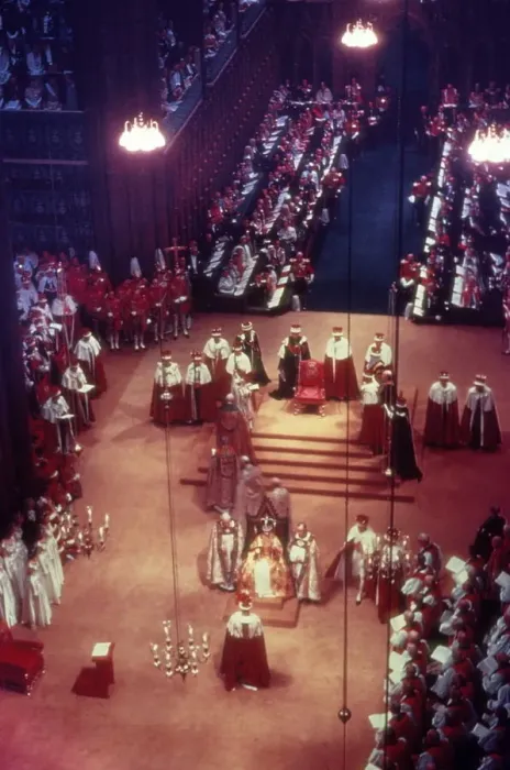 Framed Print : Queen Elizabeth II Coronation 1953