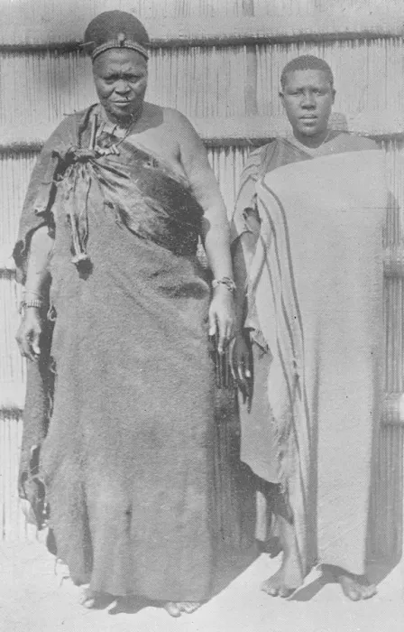 Framed Print : Queen Regents Rain Making Secret The Ex Queen Regent Labotsibeni of Swaziland who