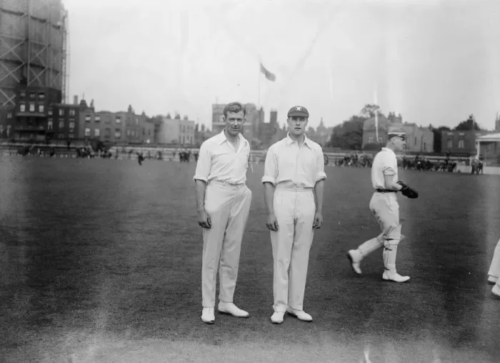 Framed Print : R H Bettington, The Oxford Captain ( on left ) 28 June 1923 Framed Print : R H Bettington, The Oxford Captain ( on left ) 28 June 1923