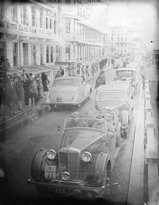 Framed Print : RAC Rally competitors finish at Hastings Framed Print : RAC Rally competitors finish at Hastings