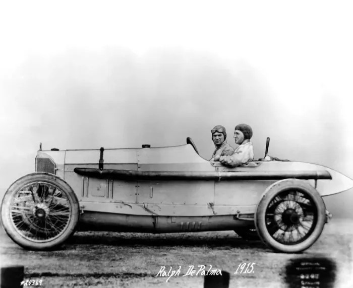 Framed Print : Ralph De Palma - 1915 Mercedes, Indianapolis 500 Winner 31 May 1915