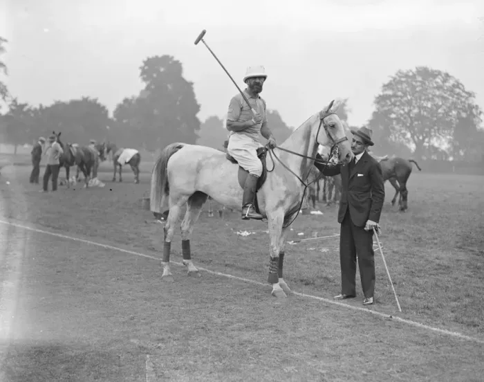 Framed Print : Ranelagh - British Army versus Federation Des Polos De France for the Verdun Cup