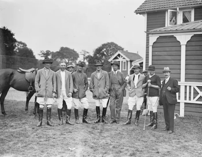 Framed Print : Ranelagh Polo club - H J Sutton, Stanley Barton, Captain R R Smart, Captain Hon Framed Print : Ranelagh Polo club - H J Sutton, Stanley Barton, Captain R R Smart, Captain Hon
