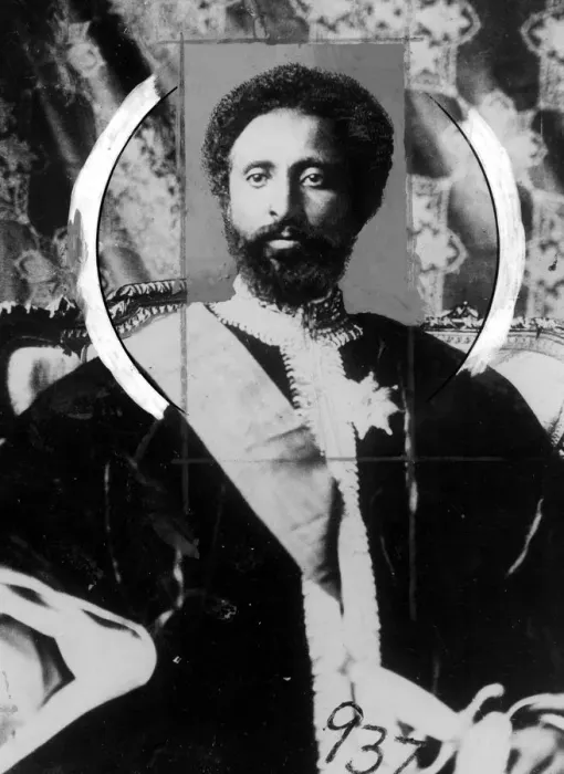 Framed Print : Rastafarai, newly crowned King of Abyssinia, Emperor Haile Selassie I, who rules Framed Print : Rastafarai, newly crowned King of Abyssinia, Emperor Haile Selassie I, who rules