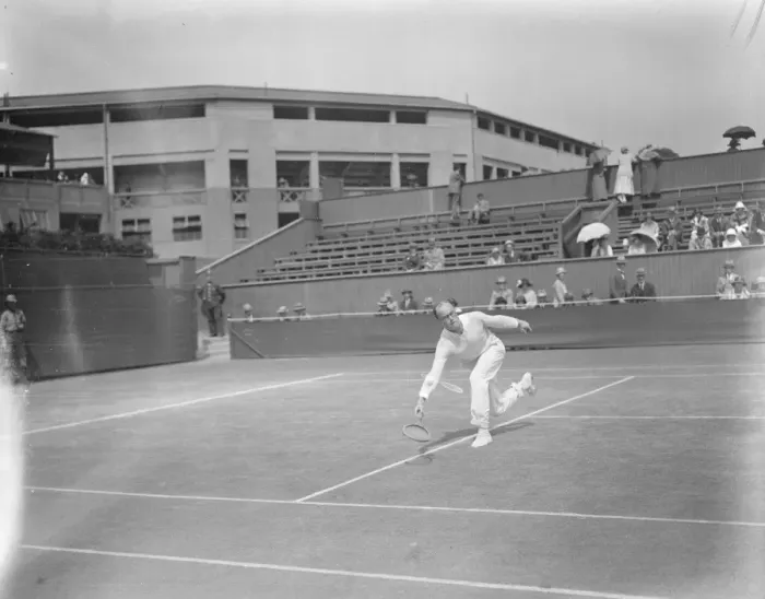 Framed Print : Raymond beats Washburn at Wimbeldon L Raymond (s Africa ) defeated W M Washburn Framed Print : Raymond beats Washburn at Wimbeldon L Raymond (s Africa ) defeated W M Washburn