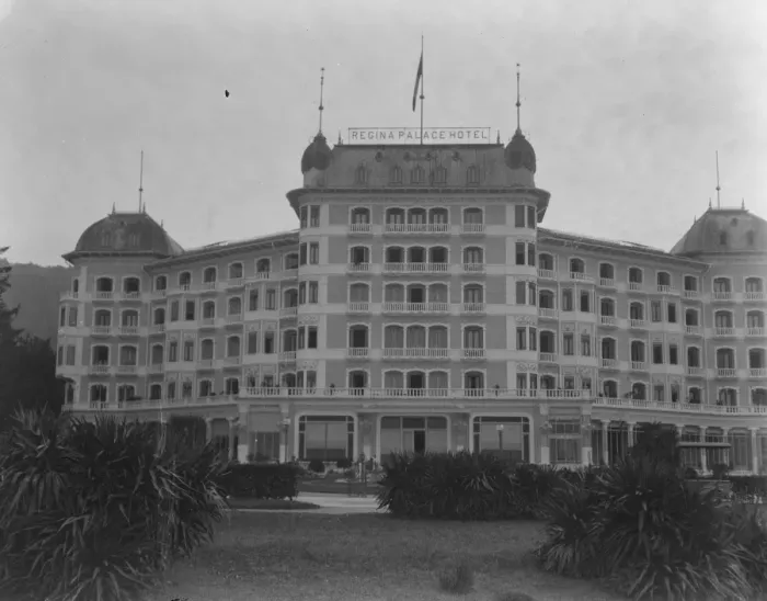 Framed Print : Regina Palace Hotel, Stressa of Turin, Italy. 1921 Framed Print : Regina Palace Hotel, Stressa of Turin, Italy. 1921