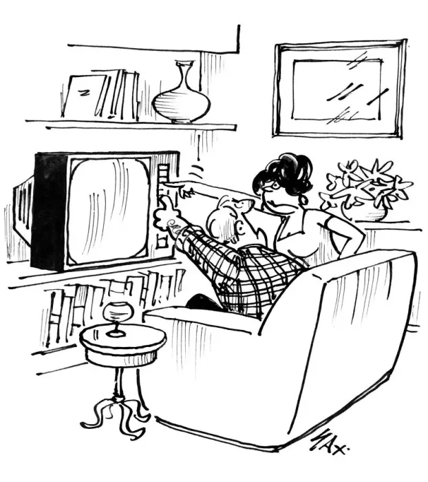 Framed Print : Before the remote control and before a tv in every room Framed Print : Before the remote control and before a tv in every room