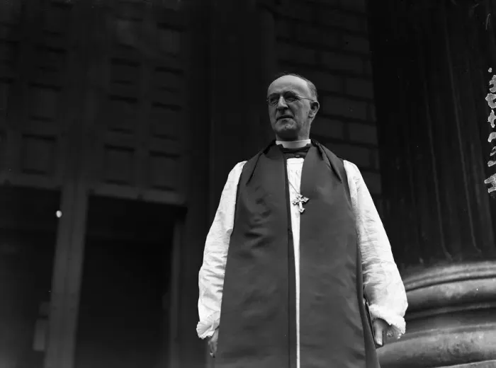 Framed Print : The Reverend Douglas John Wilson, M A, vicar of St Marys Church, Kingswinford
