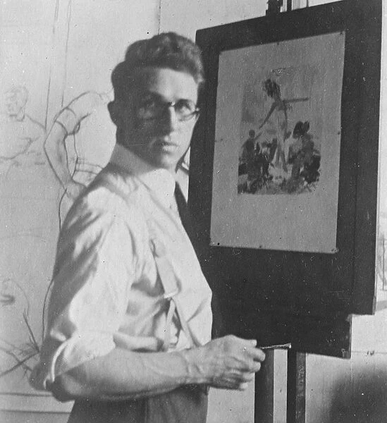 Roberts Austin Winner of British School in Rome Scholarship in engraving 3 June 1922