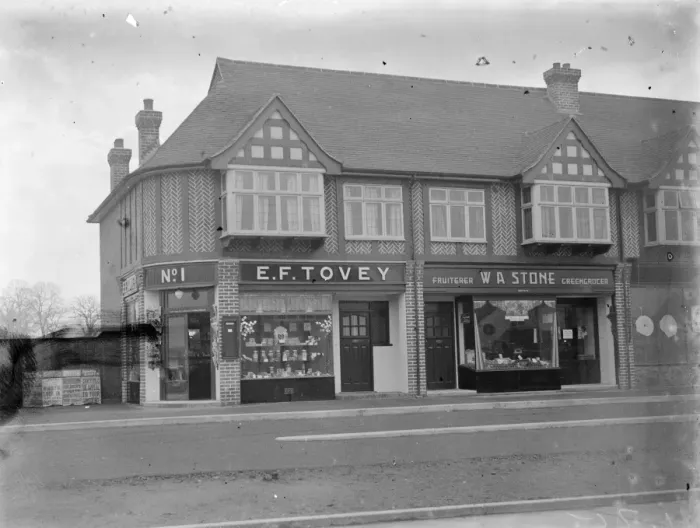 Framed Print : Robins Shop - E F Tovey 1935