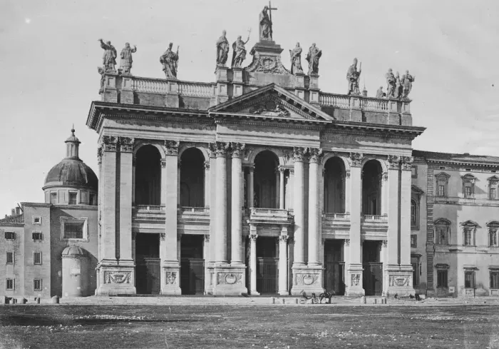 Framed Print : Rome Mother of churches where Leo XIII will be buried St John Lanteran, at Rome 25