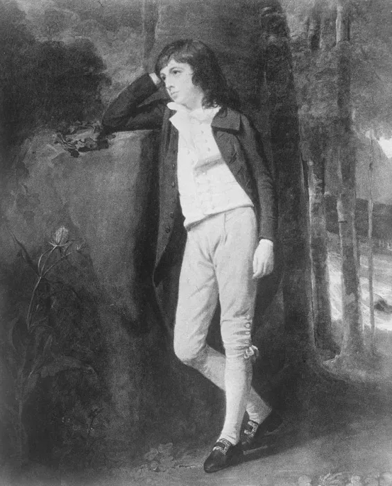 Framed Print : Romney Portrait William Beckford as a boy sold at Christies London Auction house