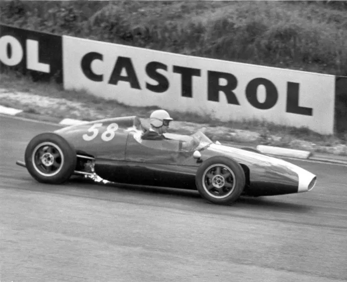 Framed Print : Ron Flockhart Scottish Racing Driver August 27 1960 Framed Print : Ron Flockhart Scottish Racing Driver August 27 1960