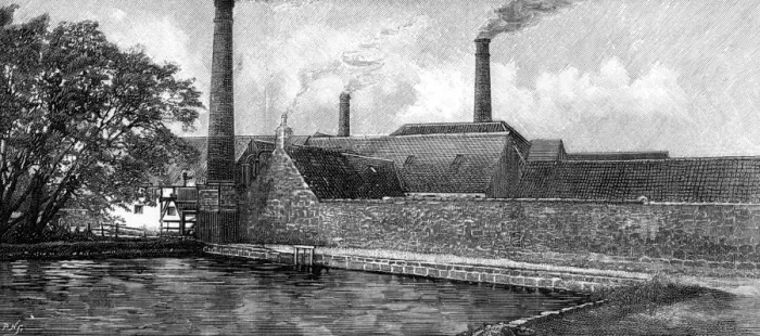 Framed Print : The Royal Bracka Distillery 30 August 1890 Framed Print : The Royal Bracka Distillery 30 August 1890