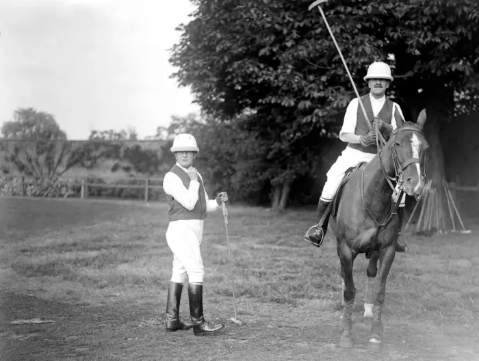 Framed Print : Royal Polo. Admiral Beatty at Hurlingham. 14 July 1920 Framed Print : Royal Polo. Admiral Beatty at Hurlingham. 14 July 1920