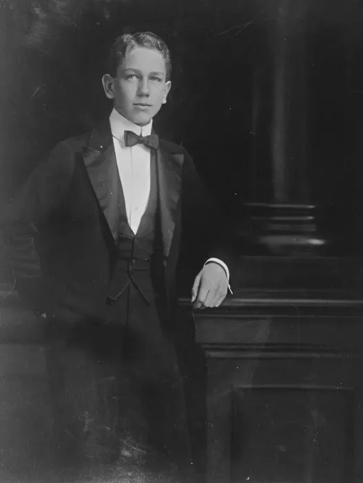 Framed Print : Royal Prince as Butler The ex Archduke Albrecht of Austria is now employed as a Framed Print : Royal Prince as Butler The ex Archduke Albrecht of Austria is now employed as a