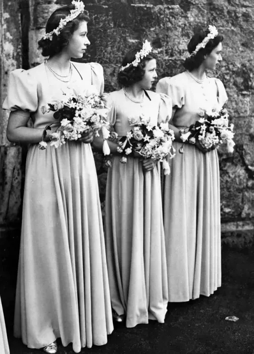 Framed Print : Three Royal Princesses were bridesmaids at the wedding of the Hon. Patricia Mountbatten Framed Print : Three Royal Princesses were bridesmaids at the wedding of the Hon. Patricia Mountbatten