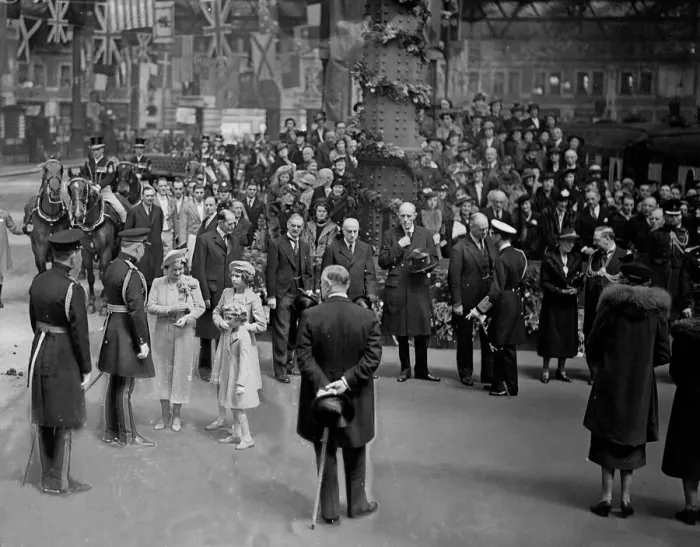 Framed Print : The Royal tour of Canada and the USA by King George VI and Queen Elizabeth, 1939