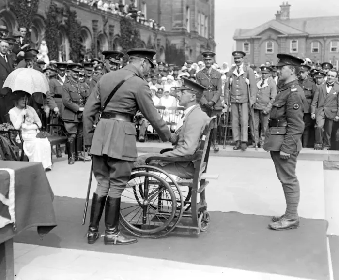 Framed Print : Royal Tour of the West Riding. 1 June 1918 Framed Print : Royal Tour of the West Riding. 1 June 1918