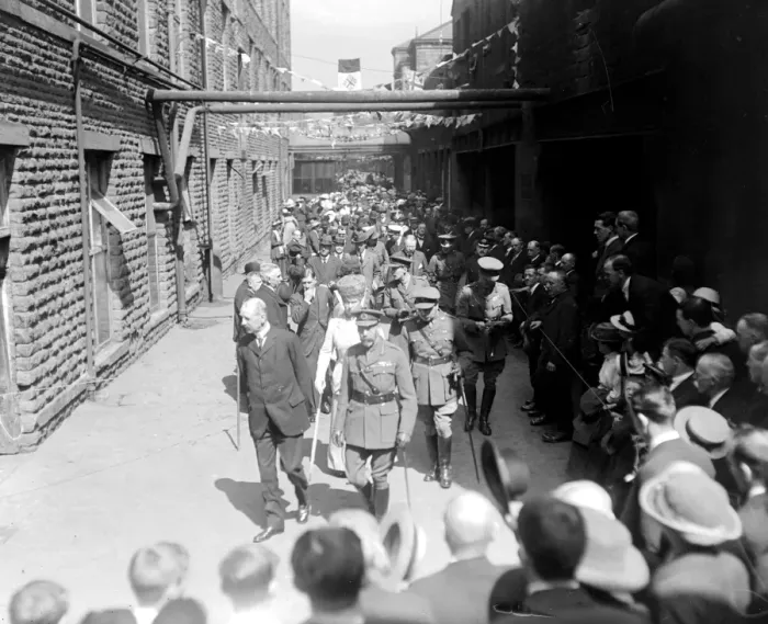 Framed Print : Royal Tour of The West Riding. 1 June 1918 Framed Print : Royal Tour of The West Riding. 1 June 1918