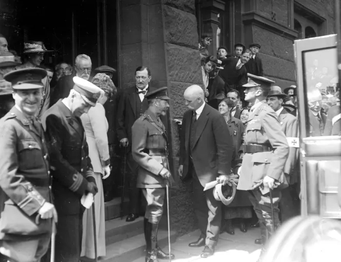 Framed Print : Royal Tour of The West Riding. 1 June 1918 Framed Print : Royal Tour of The West Riding. 1 June 1918