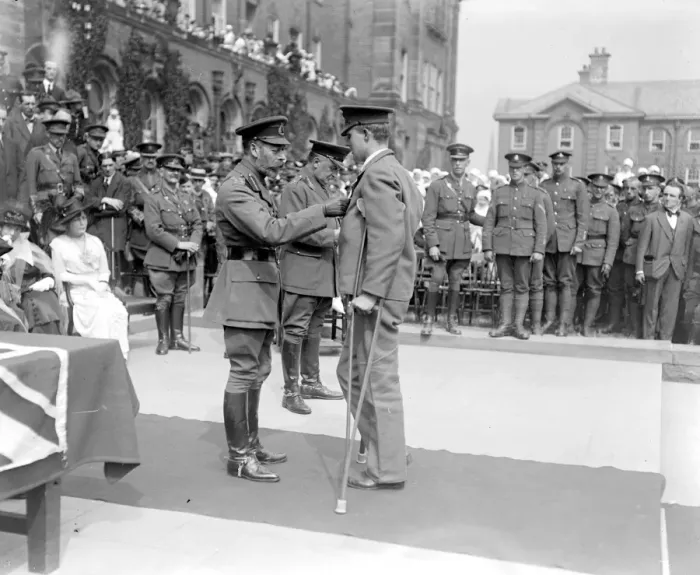 Framed Print : Royal visit to The West Riding. 1 June 1918 Framed Print : Royal visit to The West Riding. 1 June 1918