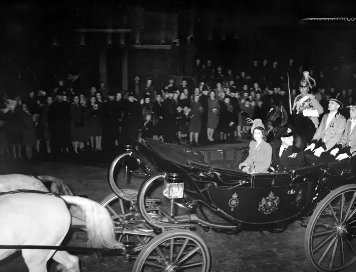 Framed Print : Royal Wedding. H. R. H Princess Elizabeth and Duke of Edinburgh. The royal Couple Framed Print : Royal Wedding. H. R. H Princess Elizabeth and Duke of Edinburgh. The royal Couple