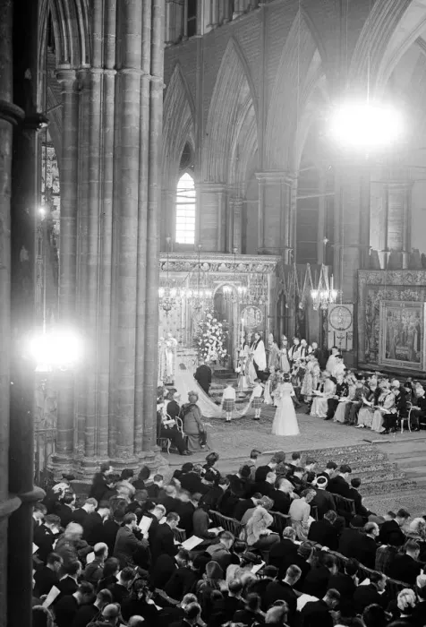 Framed Print : Royal Wedding. H. R. H Princess Elizabeth and Duke of Edinburgh. 20 November 1947 Framed Print : Royal Wedding. H. R. H Princess Elizabeth and Duke of Edinburgh. 20 November 1947