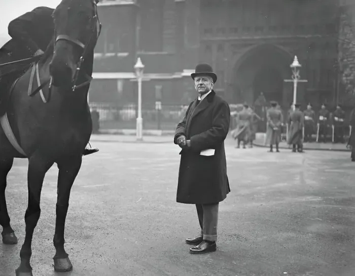Framed Print : Royal Wedding Rehearsal Earl Fitzwilliam, Master of the horse 21 February 1922