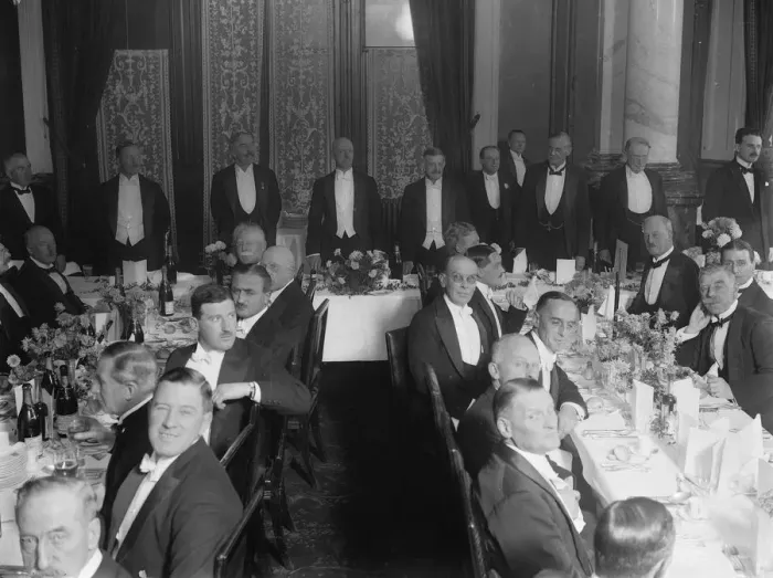 Framed Print : Rugby centenary dinner. A banquet at the Hotel Great Central, Marylebone, followed Framed Print : Rugby centenary dinner. A banquet at the Hotel Great Central, Marylebone, followed