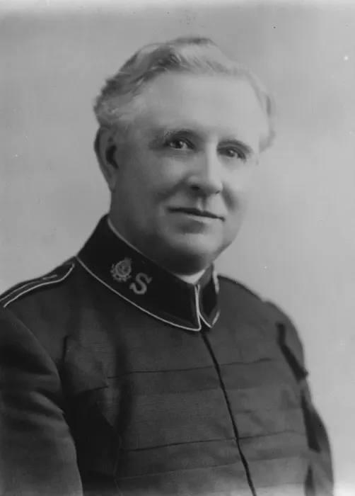 Framed Print : Salvation Army leadership problem. Commissioner E J Higgins. 7 January 1929