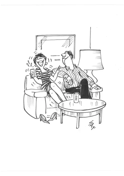 Framed Print : Sax Usually paying little or no attention to political correctness, Sax cartoons are often saucy