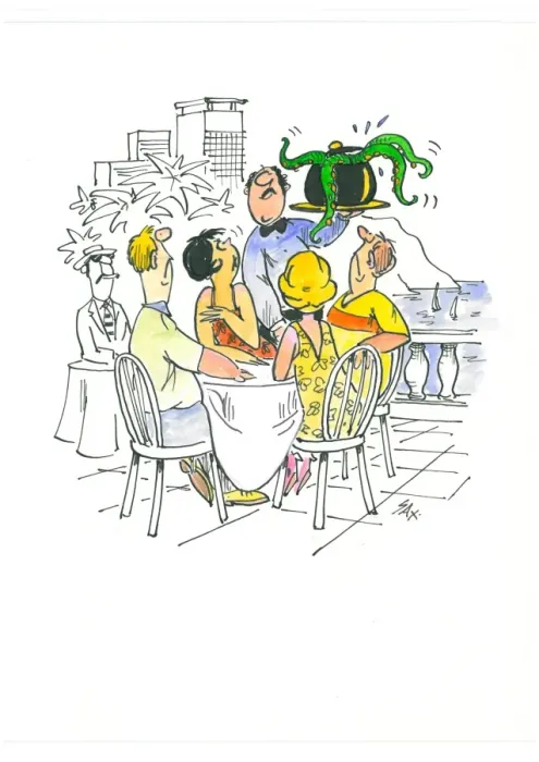 Framed Print : Sax Usually paying little or no attention to political correctness, Sax cartoons are often saucy