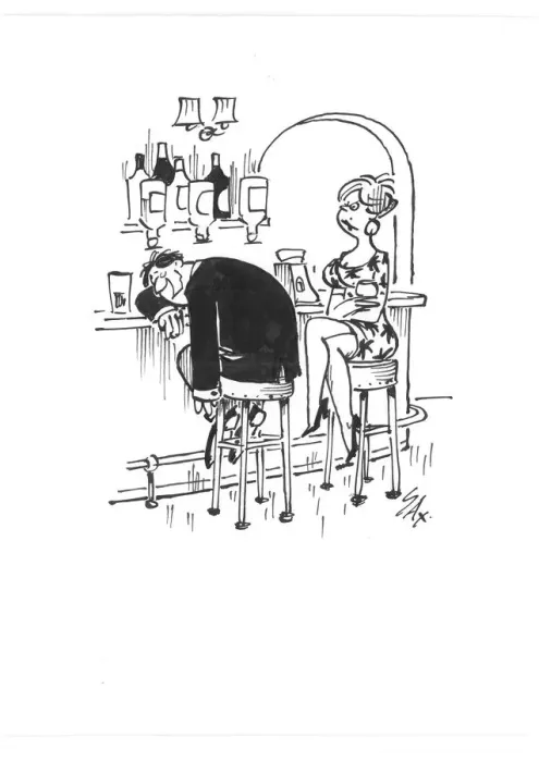 Framed Print : Sax Usually paying little or no attention to political correctness, Sax cartoons are often saucy