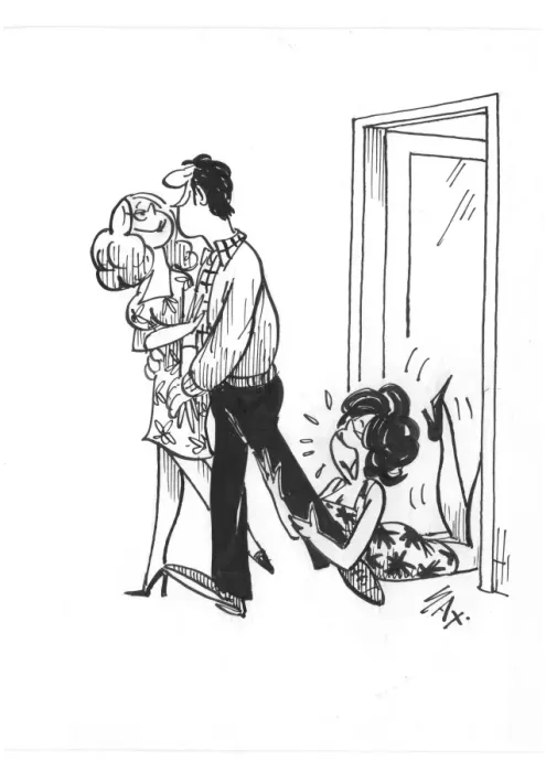 Framed Print : Sax Usually paying little or no attention to political correctness, Sax cartoons are often saucy