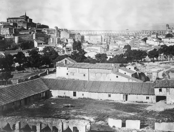 Framed Print : Scene of great military crisis in Spain. Segovia, where the artillery officers