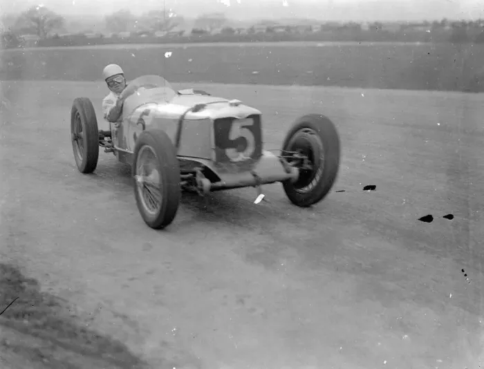 Framed Print : Seaman driving single handed, wins British Empire road race. Driving witout relief Framed Print : Seaman driving single handed, wins British Empire road race. Driving witout relief