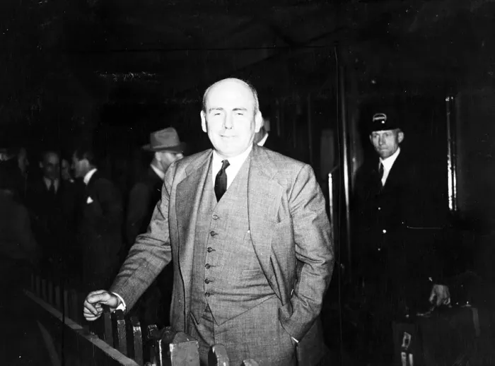 Framed Print : Us Secretary of Treasury. Here for world bank talks. Mr John W Snyder, US Secretary Framed Print : Us Secretary of Treasury. Here for world bank talks. Mr John W Snyder, US Secretary
