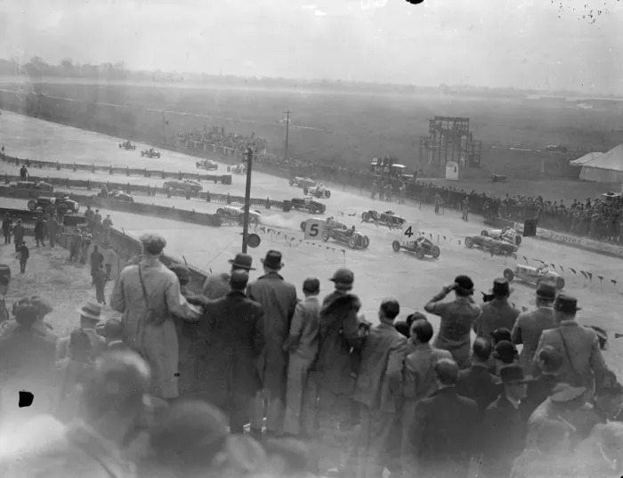 Framed Print : Forty seven cars were entered for 250 mile international trophy race at Brooklands Framed Print : Forty seven cars were entered for 250 mile international trophy race at Brooklands