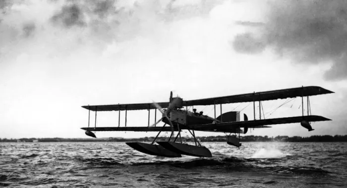 Framed Print : Short 184 Seaplane