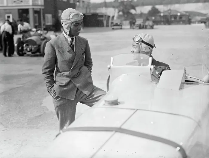 Framed Print : Siams Princes to race at Brooklands. Two Princess from the Royal House of Siam