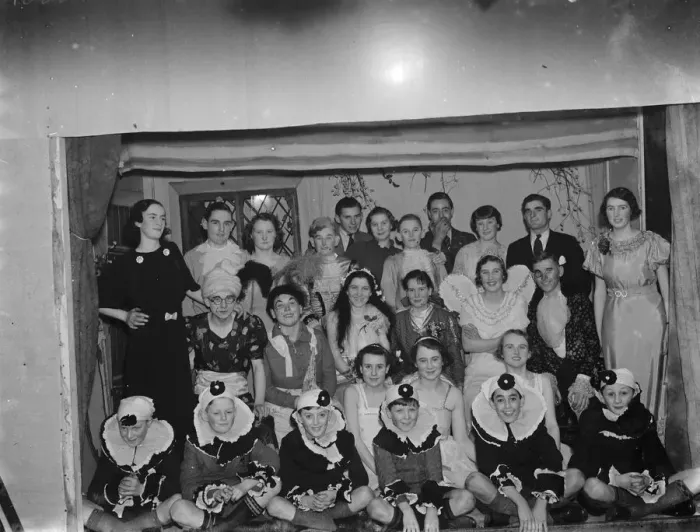 Framed Print : Sidcup Coys Club performing. 1937 Framed Print : Sidcup Coys Club performing. 1937