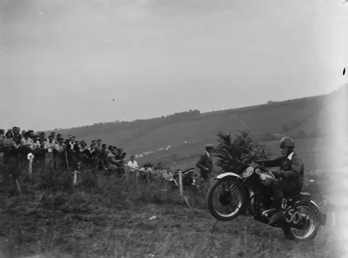 Framed Print : Sidcup hill climb at Farningham. 1937 Framed Print : Sidcup hill climb at Farningham. 1937