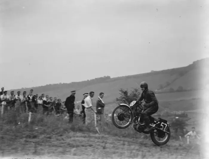 Framed Print : Sidcup hill climb at Farningham. 1937 Framed Print : Sidcup hill climb at Farningham. 1937