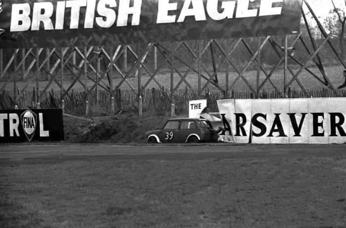 Framed Print : Although the sign says The Car Saver this Morris Mini Cooper obviously couldn t