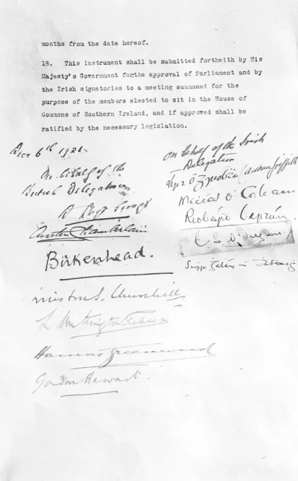 Framed Print : The signatures of the historic agreements between the government and Sinn Fein Framed Print : The signatures of the historic agreements between the government and Sinn Fein
