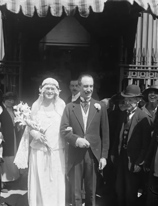 Framed Print : Sir John and Lady Lattas Elder Daughter is Married. The wedding of Major Philip Spence Framed Print : Sir John and Lady Lattas Elder Daughter is Married. The wedding of Major Philip Spence