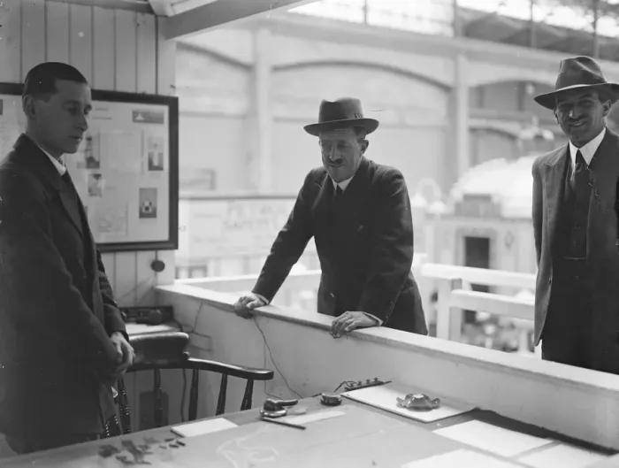 Framed Print : Sir Sefton Brancker inspects RAF exhibits at Wembley Sir Brancker inspecting electrical Framed Print : Sir Sefton Brancker inspects RAF exhibits at Wembley Sir Brancker inspecting electrical