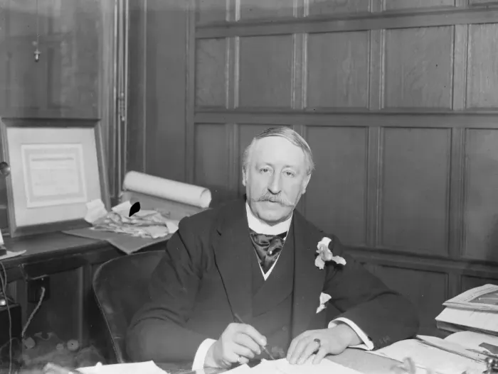 Framed Print : Sir Vansittart Bowater 23 January 1924 Framed Print : Sir Vansittart Bowater 23 January 1924