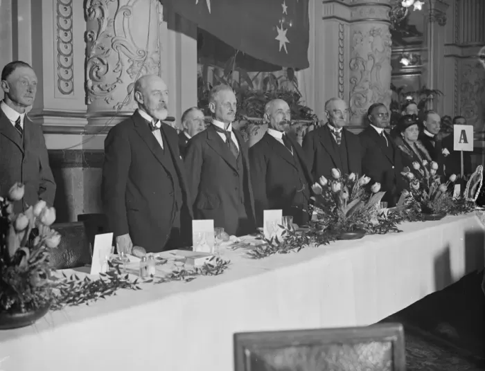 Framed Print : Sir W Birdwood at lunch with Australian and New Zealand luncheon club. General Sir W Birdwood Framed Print : Sir W Birdwood at lunch with Australian and New Zealand luncheon club. General Sir W Birdwood